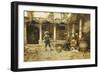 A Good Story-Jose Benlliure Y Gil-Framed Giclee Print