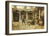 A Good Story-Jose Benlliure Y Gil-Framed Giclee Print