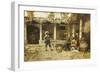 A Good Story-Jose Benlliure Y Gil-Framed Giclee Print