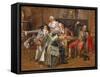 A Good Story-Albert Joseph Franke-Framed Stretched Canvas