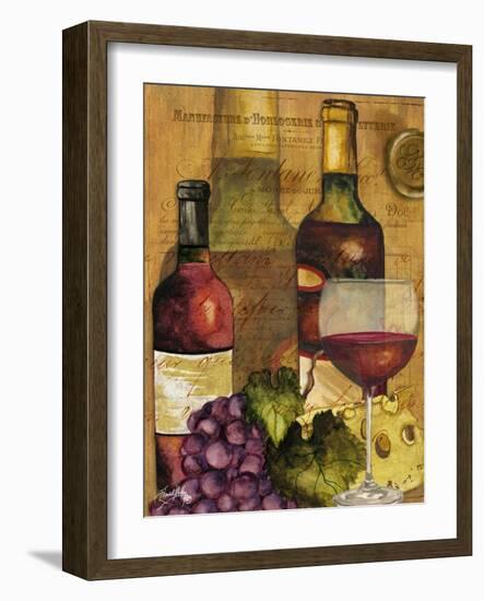 A Good Vintage on Gold I-Elizabeth Medley-Framed Art Print