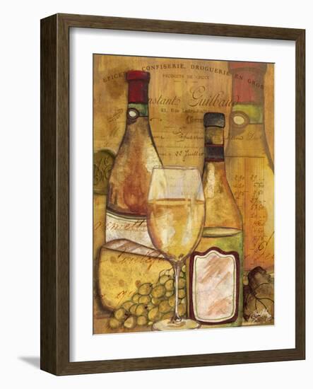 A Good Vintage on Gold II-Elizabeth Medley-Framed Art Print