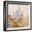 A Gothic Cathederal Near Bauman; Eine Gotische Kathedrale Hinter Baumen, 1814-15-Karl Friedrich Schinkel-Framed Premium Giclee Print