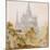 A Gothic Cathederal near Bauman-Karl Friedrich Schinkel-Mounted Giclee Print