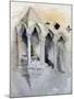 A Gothic Stairway in Chester Cathedral-John Ruskin-Mounted Giclee Print