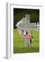 A Grave Site at Aisne-Marne American Cemetery and Memorial in Belleau, France-null-Framed Photographic Print