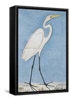 A Great Egret, Lucknow, C.1790-null-Framed Stretched Canvas