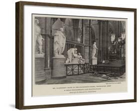 A Great Englishman's Last Resting-Place-null-Framed Giclee Print