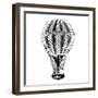 A Great Journey I_Line Art-Pela Studio-Framed Art Print