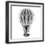 A Great Journey I_Line Art-Pela Studio-Framed Art Print