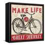 A Great Journey IV-Pela Studio-Framed Stretched Canvas