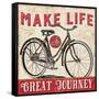 A Great Journey IV-Pela Studio-Framed Stretched Canvas