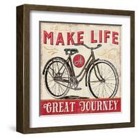 A Great Journey IV-Pela Studio-Framed Art Print