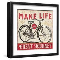 A Great Journey IV-Pela Studio-Framed Art Print