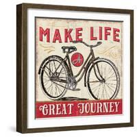 A Great Journey IV-Pela Studio-Framed Art Print