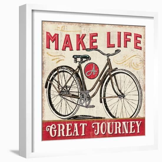 A Great Journey IV-Pela Studio-Framed Art Print