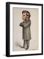 A Great Medicine Man Among the Inquiring Redskins-Carlo Pellegrini-Framed Giclee Print