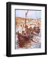 A Great Multitude of Fishes-William Brassey Hole-Framed Premium Giclee Print