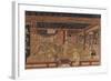 A Great Perspective Print of the Echigoya Draper's Shop at Surugacho-Okumura Masanobu-Framed Giclee Print