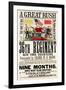 A Great Rush', Recruitment Poster for 36th Regiment, Published by Baker and Goodwin-null-Framed Giclee Print