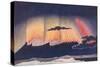 'A Great Scientist's Presentation of the Gorgeous Curtain Woven By An Aurora', c1935-Unknown-Stretched Canvas