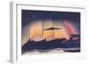 'A Great Scientist's Presentation of the Gorgeous Curtain Woven By An Aurora', c1935-Unknown-Framed Giclee Print