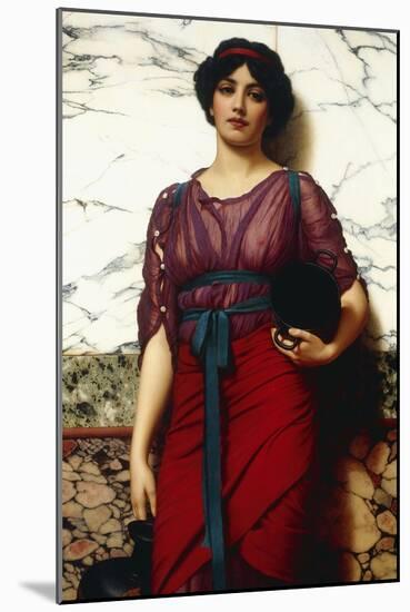 A Grecian Idyll, 1907-John William Godward-Mounted Giclee Print