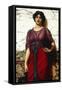 A Grecian Idyll, 1907-John William Godward-Framed Stretched Canvas