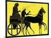 A Greek Chariot, Illustration from 'History of Greece' by Victor Duruy, Published 1890-American-Mounted Giclee Print