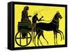 A Greek Chariot, Illustration from 'History of Greece' by Victor Duruy, Published 1890-American-Framed Stretched Canvas