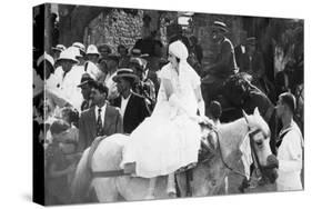 A Greek Sailor's Wedding, Pylos, Greece, 1938-null-Stretched Canvas