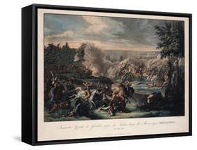 A Greek Victory over the Turks at Missolonghi, May 1825-Johann Lorenz Rugendas-Framed Stretched Canvas