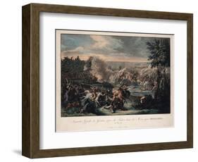 A Greek Victory over the Turks at Missolonghi, May 1825-Johann Lorenz Rugendas-Framed Giclee Print