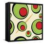 A Green Olives Pattern that Tiles Seamlessly in a Pattern in Any Direction. Great for a Martini Gra-ARENA Creative-Framed Stretched Canvas