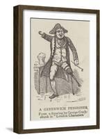 A Greenwich Pensioner-George Cruikshank-Framed Giclee Print