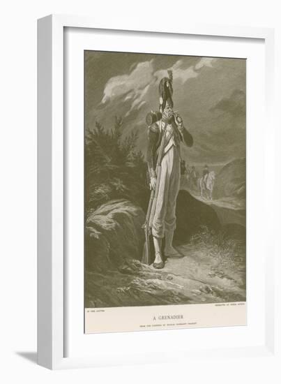 A Grenadier-Nicolas Toussaint Charlet-Framed Giclee Print