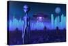 A Grey Alien Located on its Homeworld of Zeta Reticuli-Stocktrek Images-Stretched Canvas