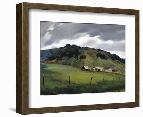 A Grey Day-Emil Kosa, Sr-Framed Art Print