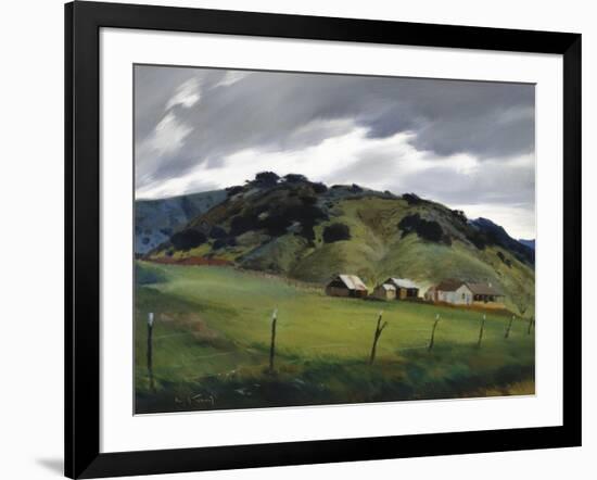 A Grey Day-Emil Kosa, Sr-Framed Art Print