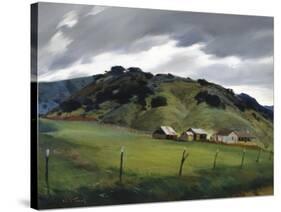 A Grey Day-Emil Kosa, Sr-Stretched Canvas