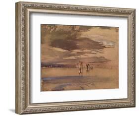 'A Grey Morning Near Venice', 19th century-John Ruskin-Framed Giclee Print