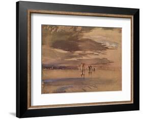 'A Grey Morning Near Venice', 19th century-John Ruskin-Framed Giclee Print