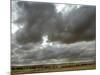 A Grey Sky Hangs Over Israeli Soldiers as They March Near the Tseelim Army Base-null-Mounted Photographic Print