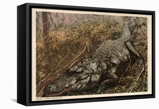 A Grim Monster, C.1915-null-Framed Stretched Canvas