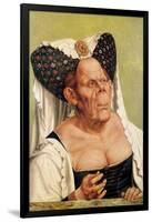 A Grotesque Old Woman, Possibly Princess Margaret of Tyrol, circa 1525-30-Quentin Metsys-Framed Giclee Print