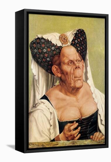 A Grotesque Old Woman, Possibly Princess Margaret of Tyrol, circa 1525-30-Quentin Metsys-Framed Stretched Canvas