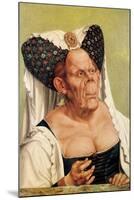 A Grotesque Old Woman, Possibly Princess Margaret of Tyrol, circa 1525-30-Quentin Metsys-Mounted Premium Giclee Print