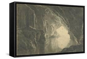 A Grotto in the Gulf of Salerno, Evening, C.1800-Joseph Wright of Derby-Framed Stretched Canvas