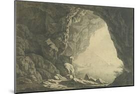 A Grotto in the Gulf of Salerno, Morning, C.1800-Joseph Wright of Derby-Mounted Giclee Print