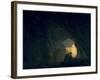 A Grotto with the Figure of Julia, 1780-Joseph Wright of Derby-Framed Giclee Print